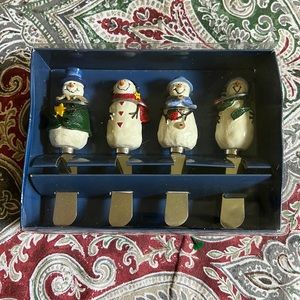 NWT New in box set of Snowman spreaders